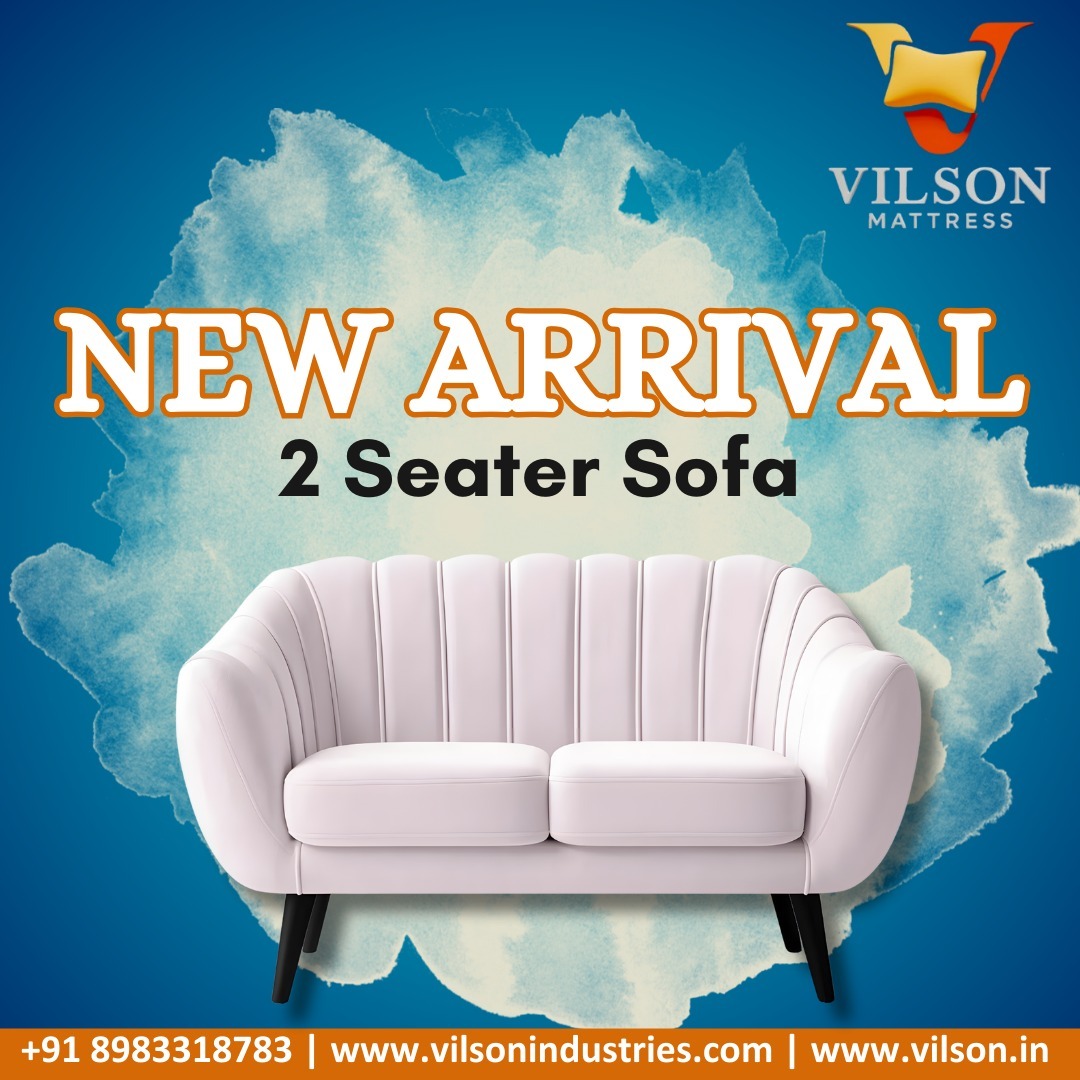  Introducing the New Arrival – 2 Seater Sofa by Vilson 