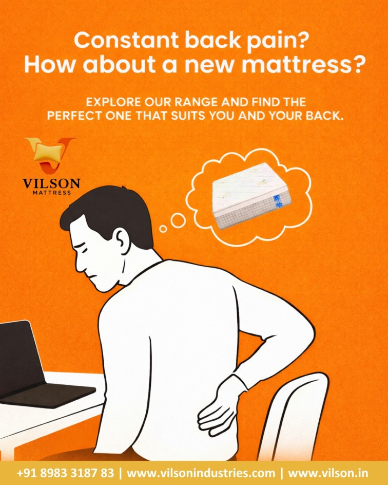 Struggling with constant back pain? It might be time to upgrade your mattress!