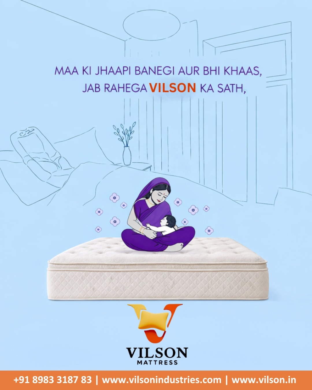 A mother’s embrace is the most comforting place in the world.