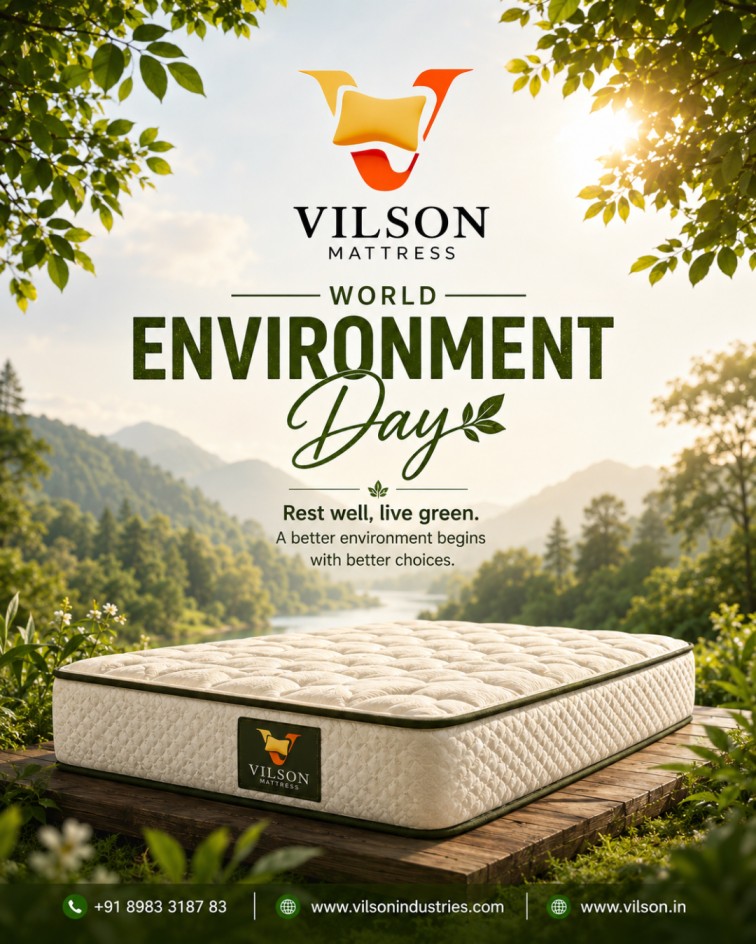 🌿 World Environment Day 2026 | Vilson Mattress🌿