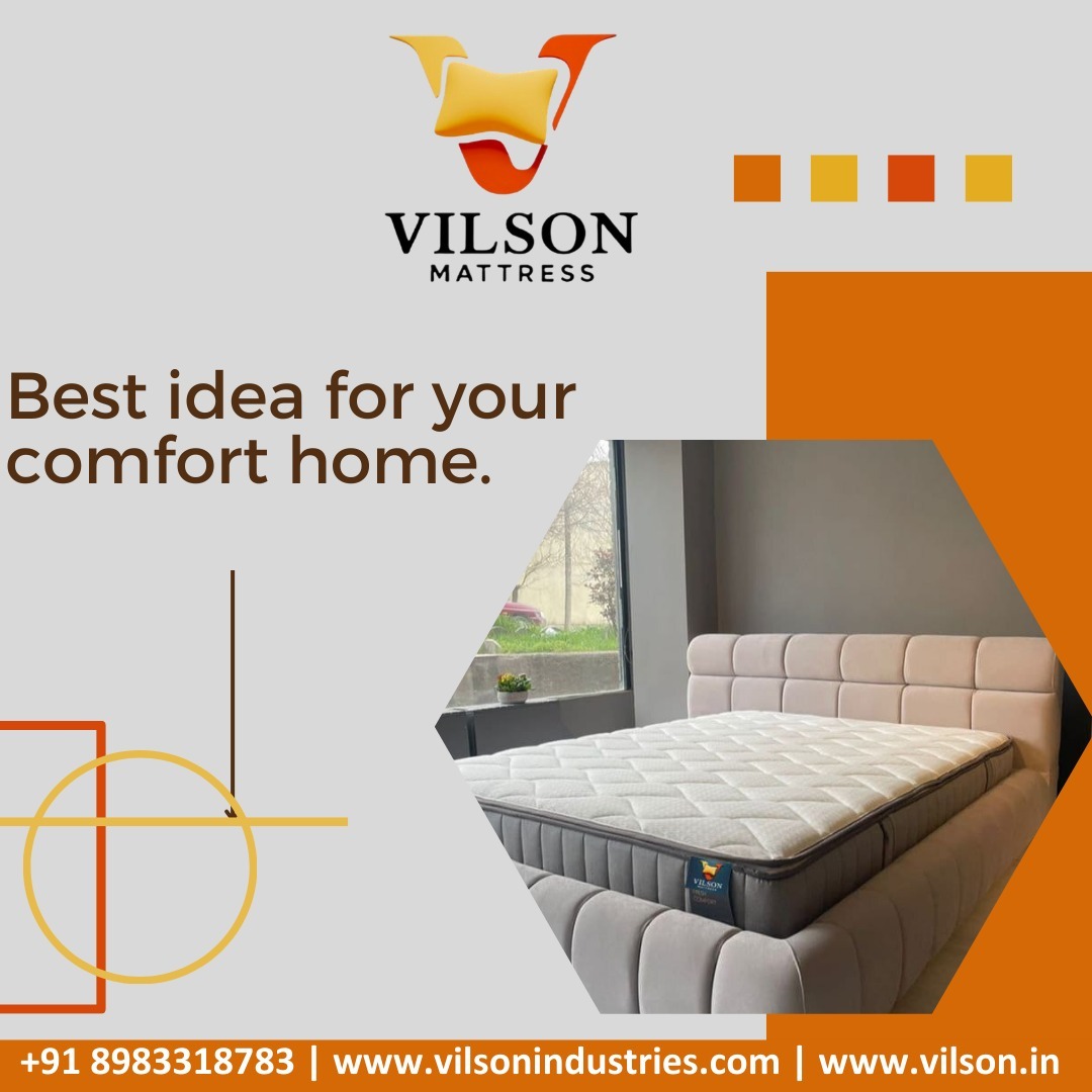 Transform your home into a comfort zone with Vilson Mattress!