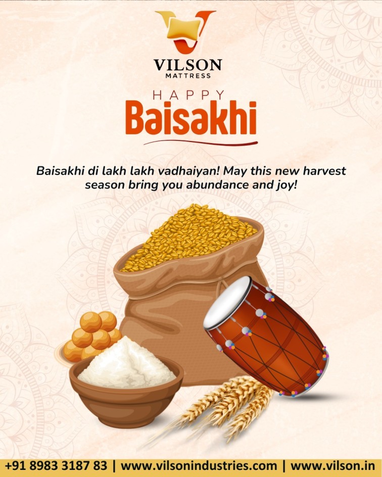 Celebrate the joy of Baisakhi with comfort, happiness, and new beginnings 🌾✨