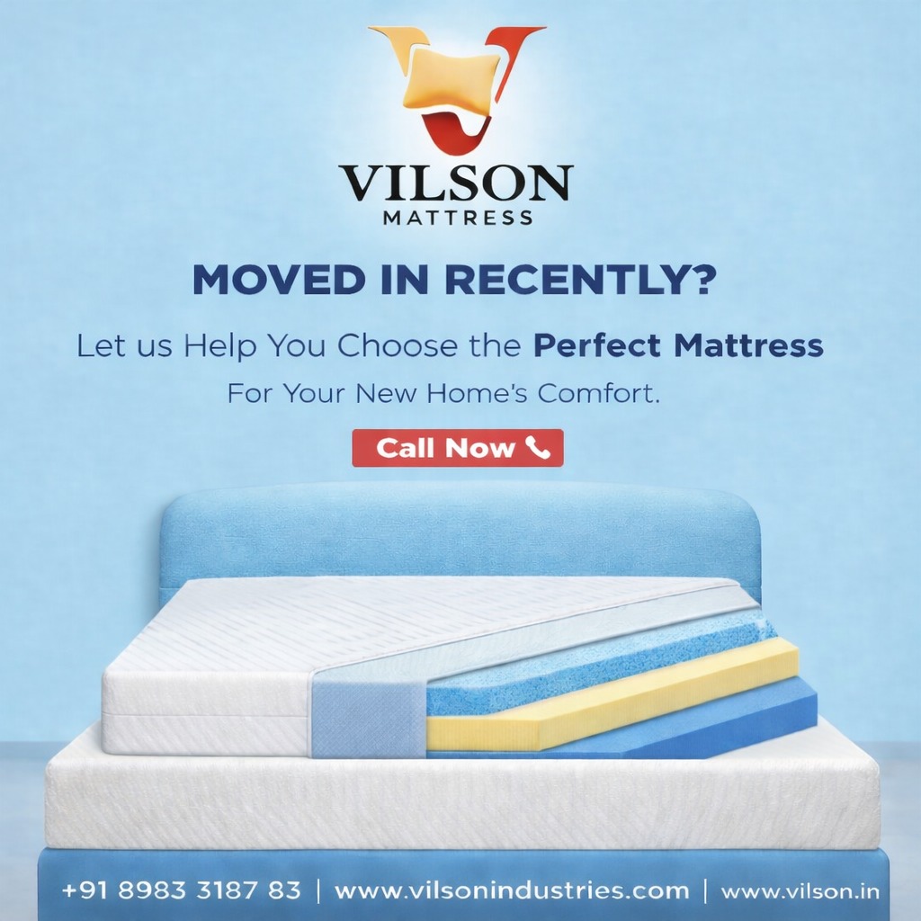 Complete your new beginning with the perfect mattress for comfort and support.